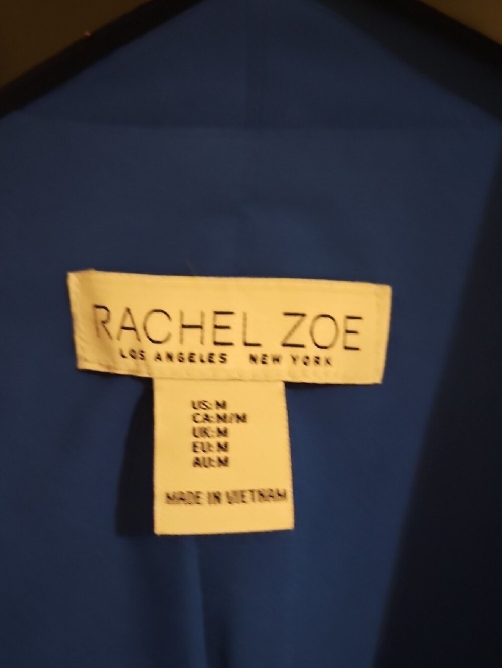 Rachel Zoe Draped Open-Front Blazer in Royal Blue - Picture 2 of 5